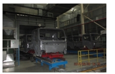 成都龍泉驛輕卡汽車(chē)生產(chǎn)線(xiàn)車(chē)間